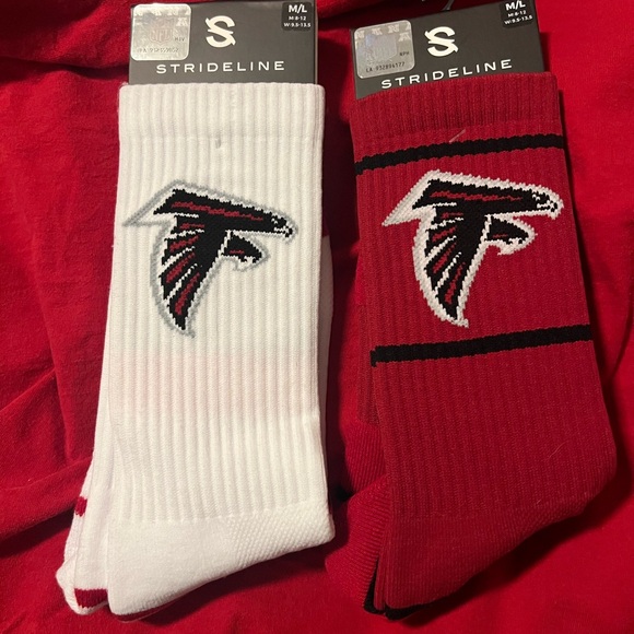Atlanta Falcons Unisex Socks Med / Large - Picture 1 of 1